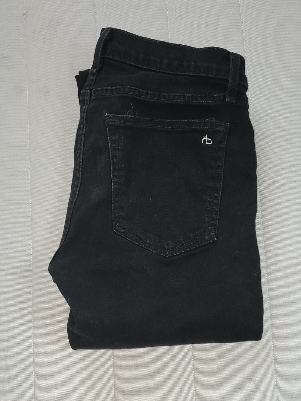 Rag & Bone Black Jeans Fit 2 Size 30